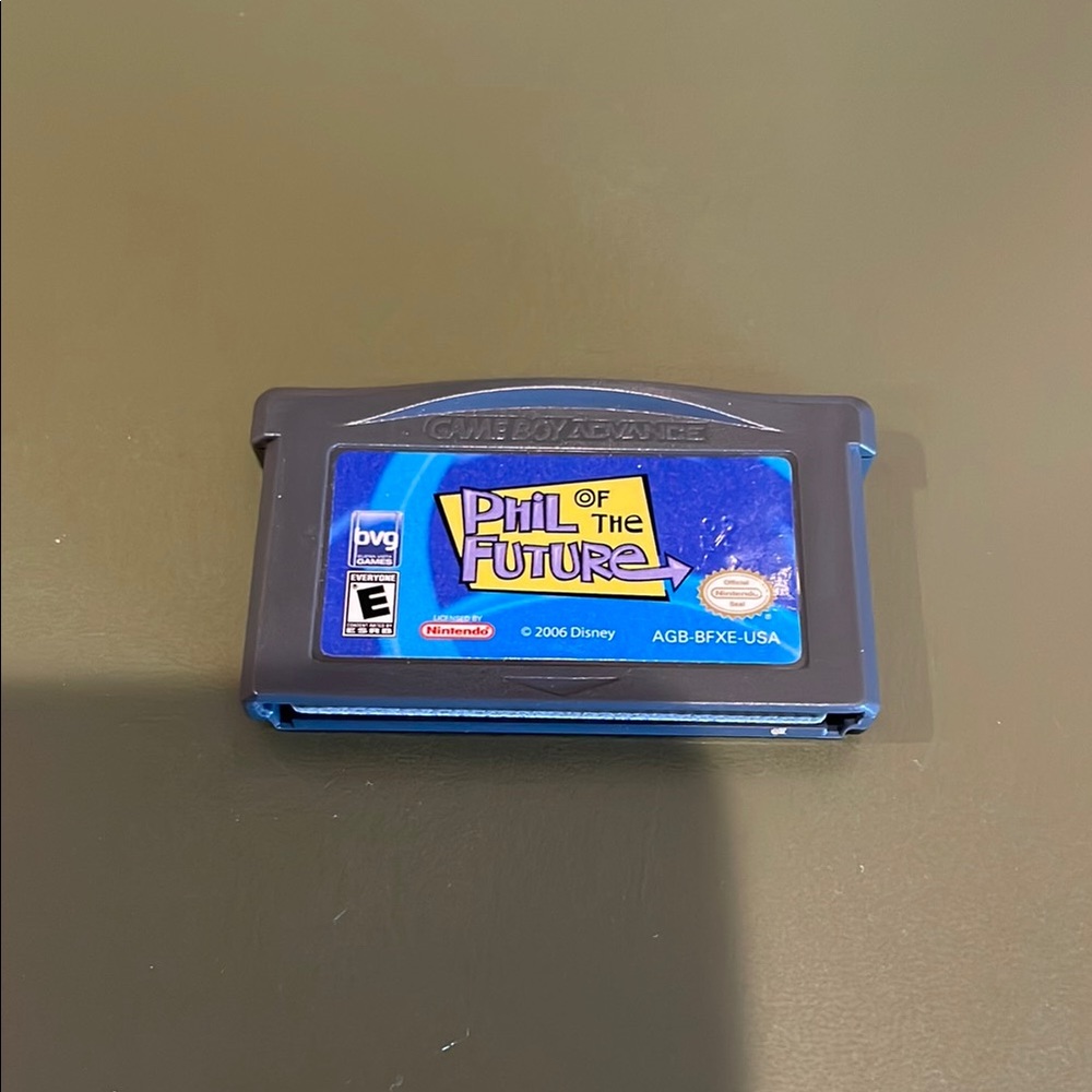 Nintendo Game Boy Advance Phil of the Future Game - Blue